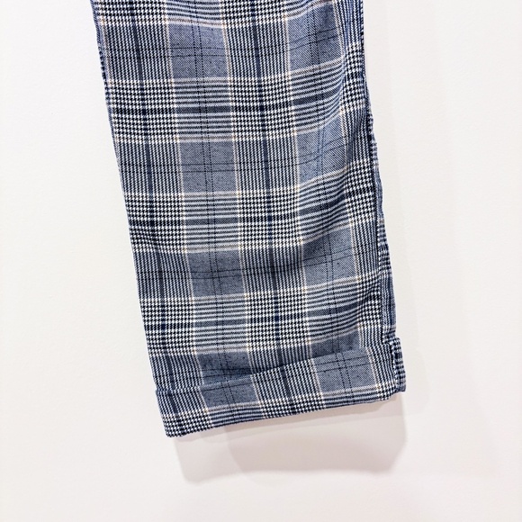ZARA Blue plaid skinny pants | Stretch comfort * - Picture 10 of 10